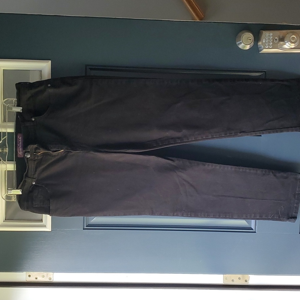 Gloria Vanderbilt black Jean petite 14